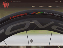 Tablet Screenshot of bike-inn.be
